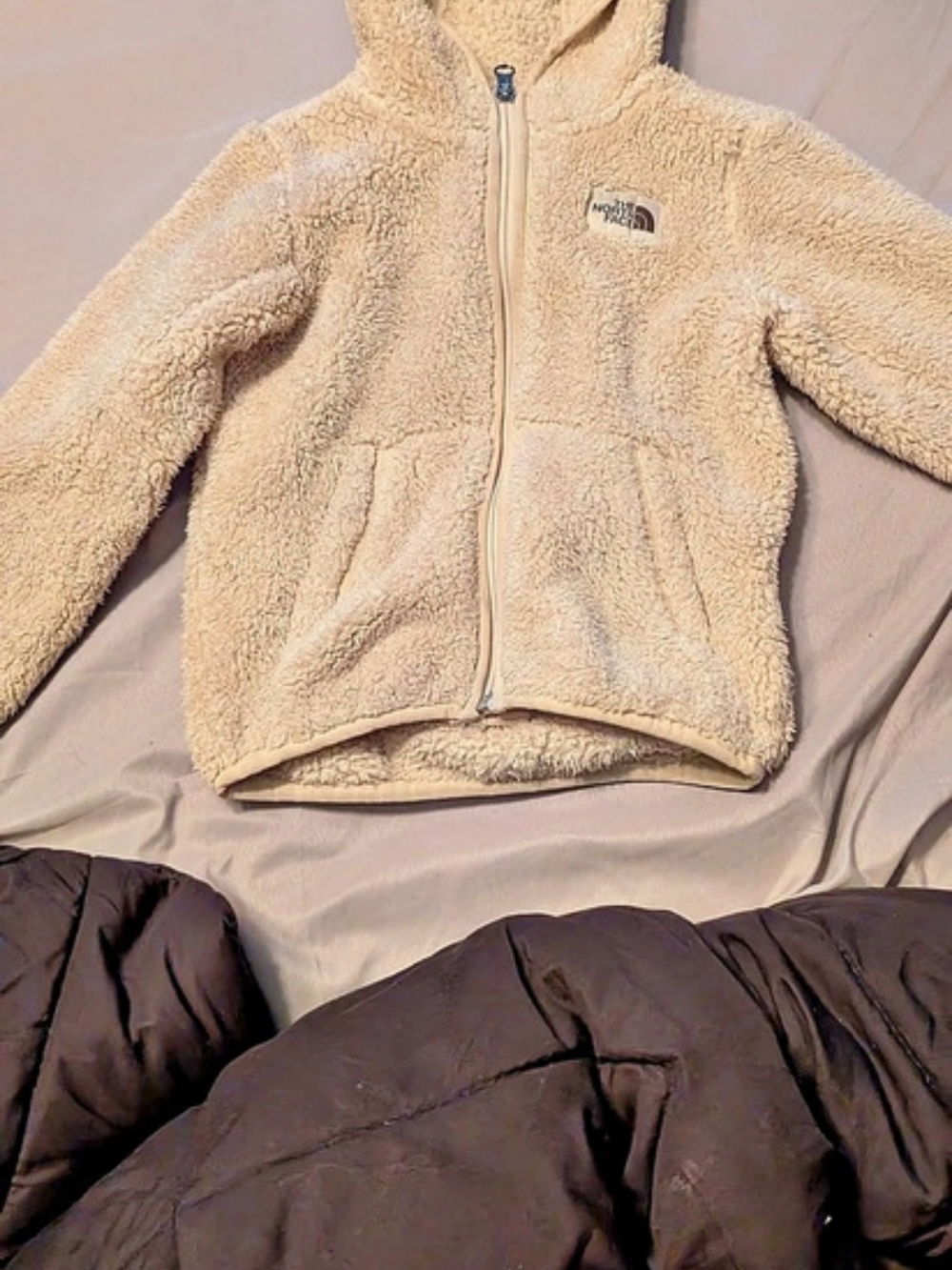The North Face Denali Fleece Jacket Cream Size 4T